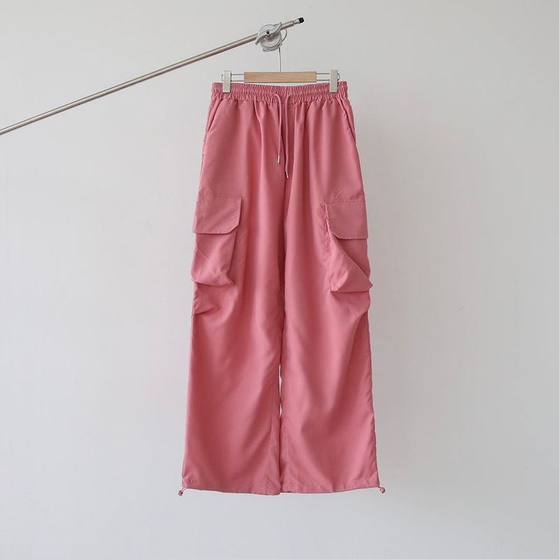 THIN WIDE CARGO PANTS