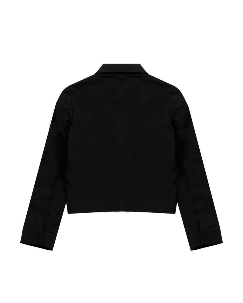 Stars Shirt Jacket Black