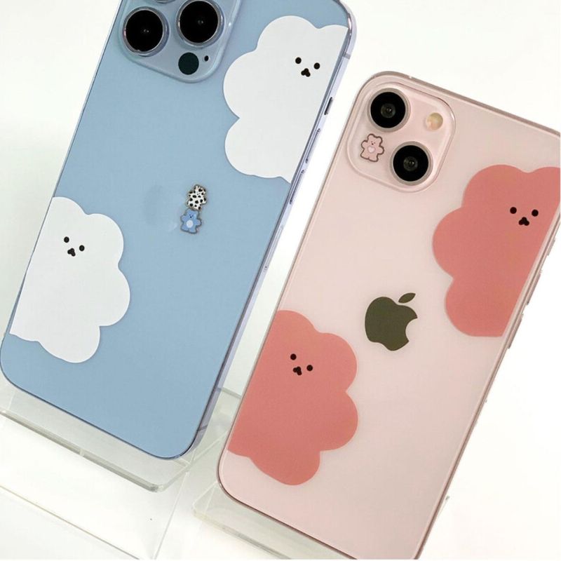 Super cute chanibear Metal sticker Set A