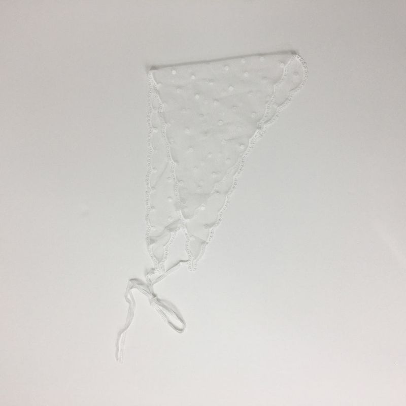 Dot lace bonnet (1color)