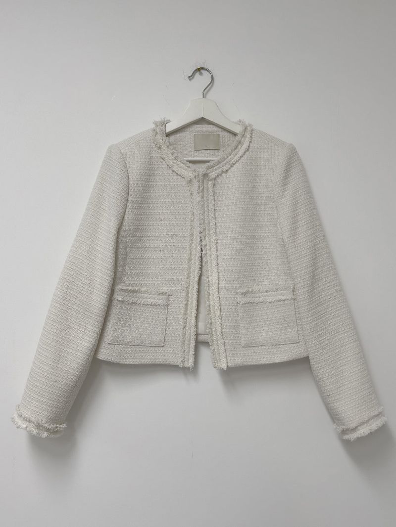 Sunday Fringe Tweed Jacket