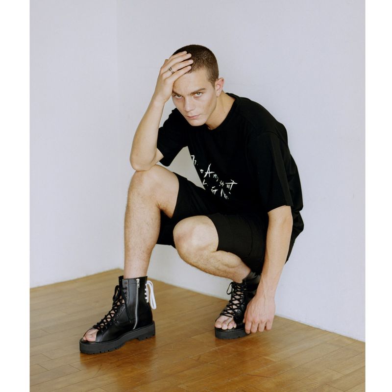DVS WALKER SANDALS back lace up