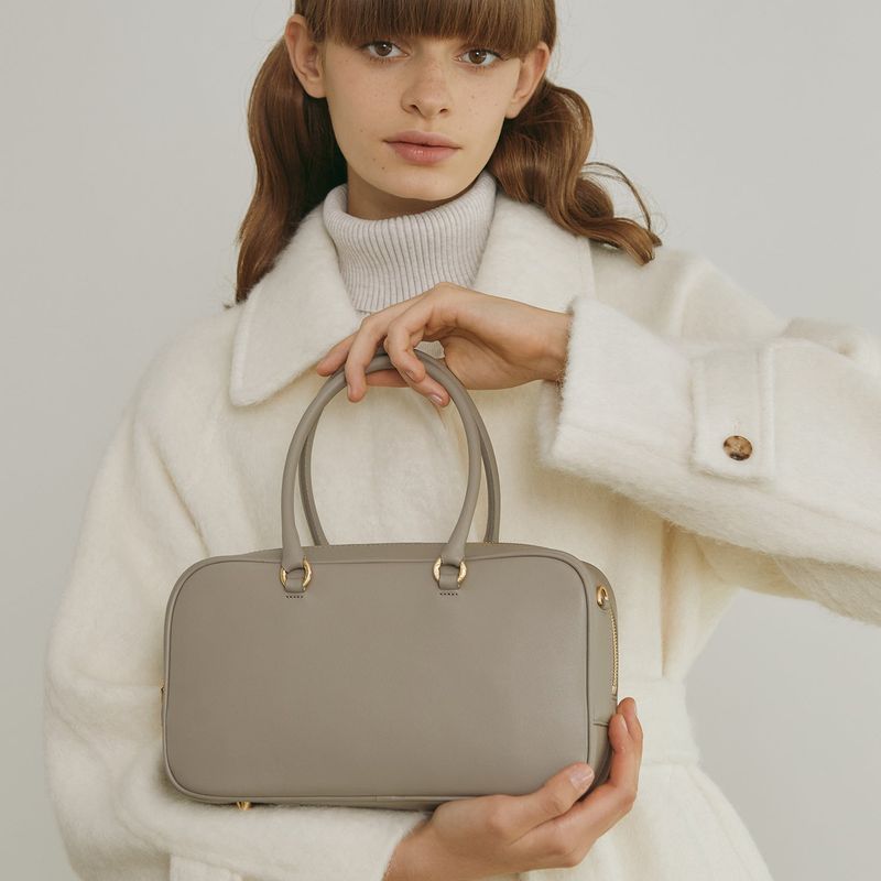 abbey bag medium - taupe