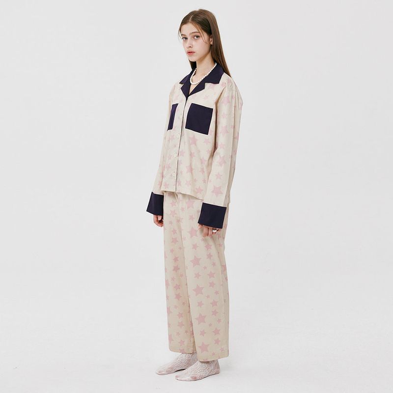 (W) Astral Beige PJ Set