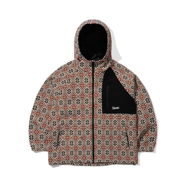 ETHNIC HOODED JACKET
