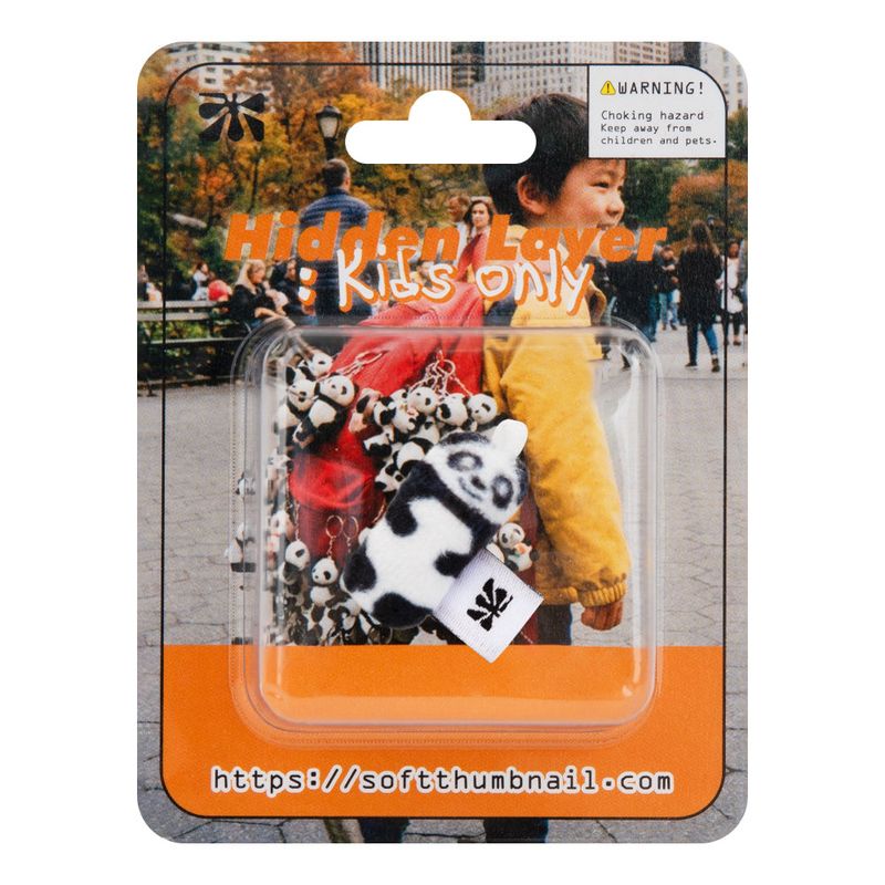 SOFT THUMBNAIL（ソフトサムネイル）の「Bag Charm, Panda（Toys/Key Holders）」