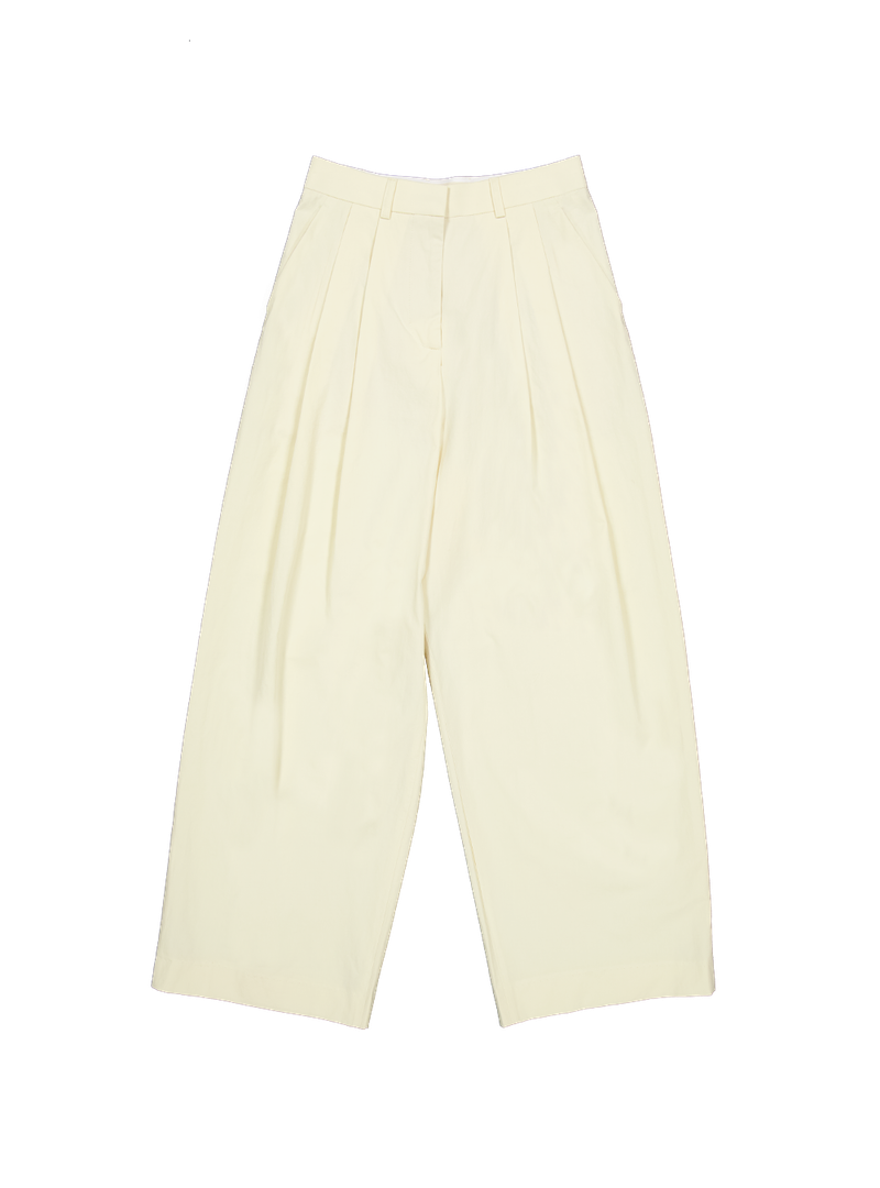 basic pants (cream)