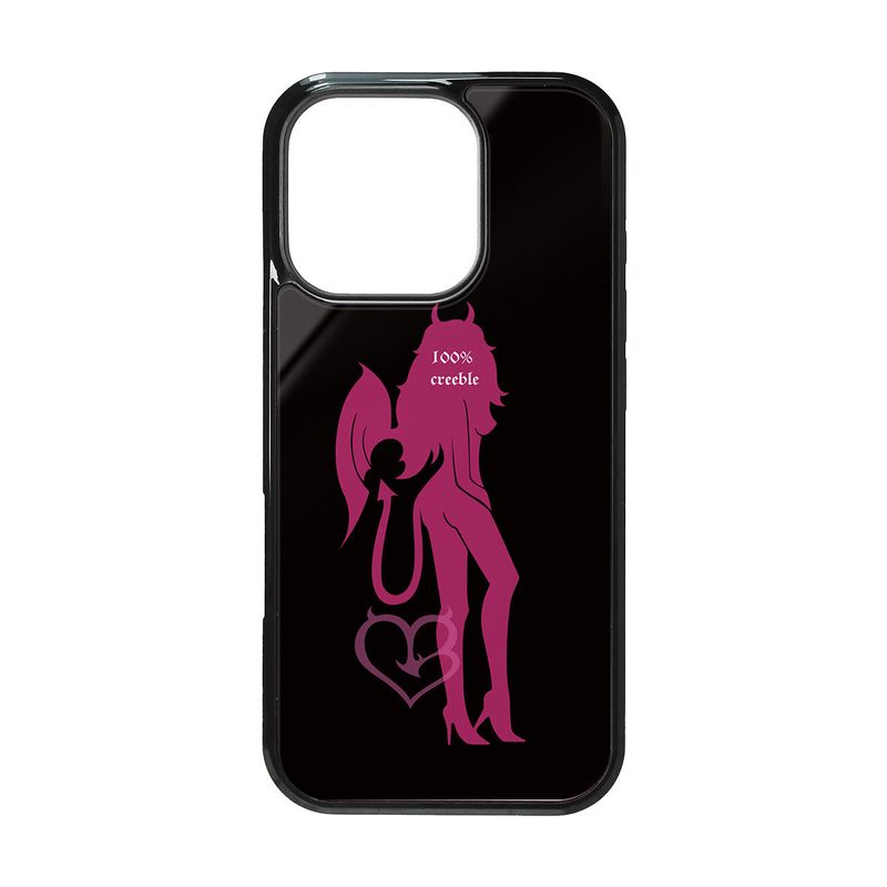 creeble（クリーブル）の「[MADE] 100% creeble glass bumper case(black)（Smartphone Accessories）」