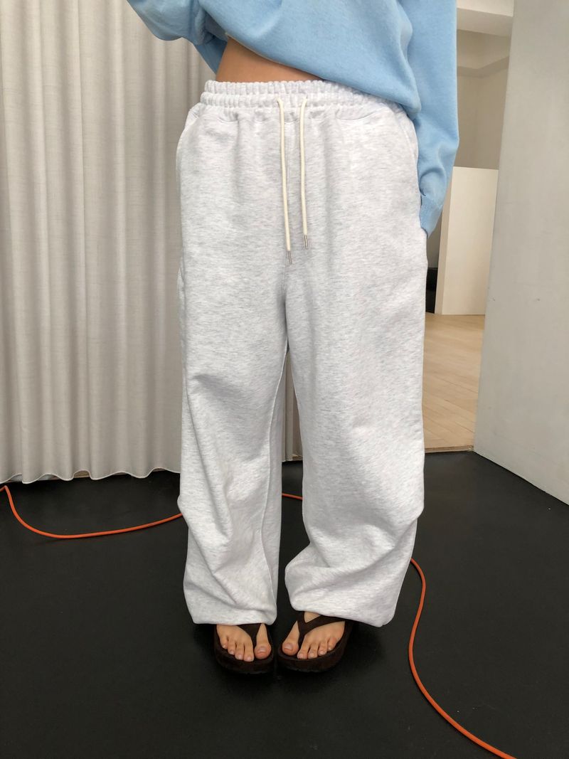 Basic Wide Sweat Pants