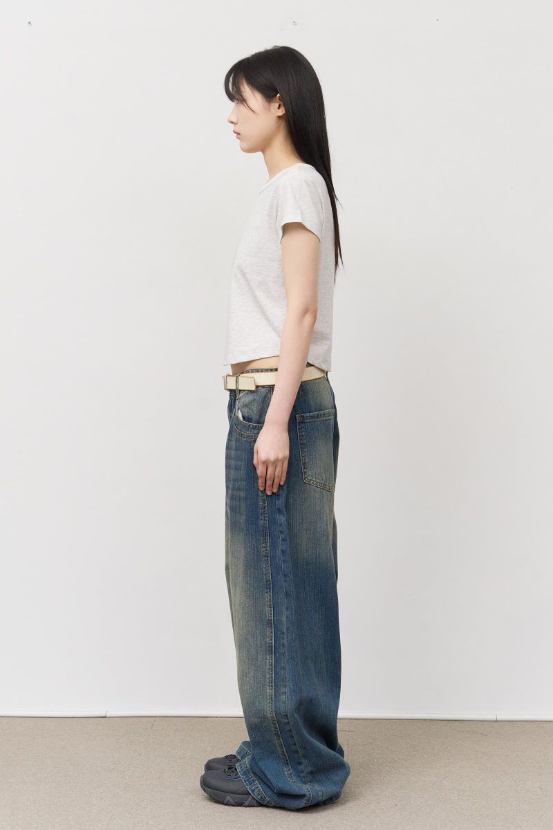 (W) Milk Basic Top