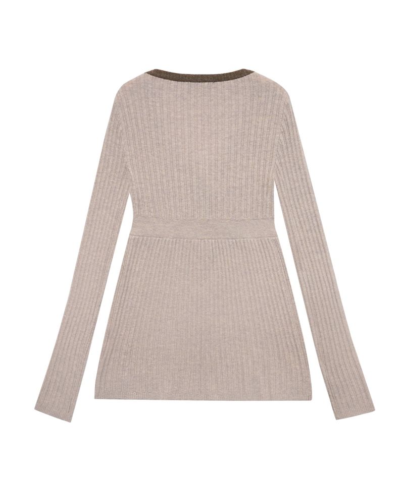 BABYDOLL KNIT OPS PURPLE