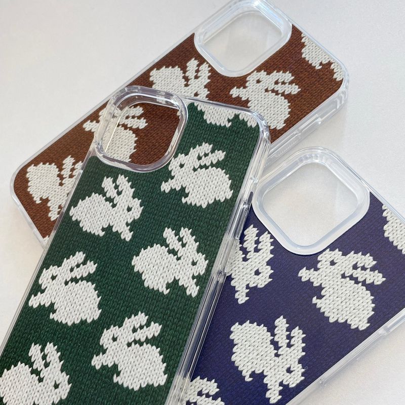 BUNNY HARD JELL CASE_BROWN