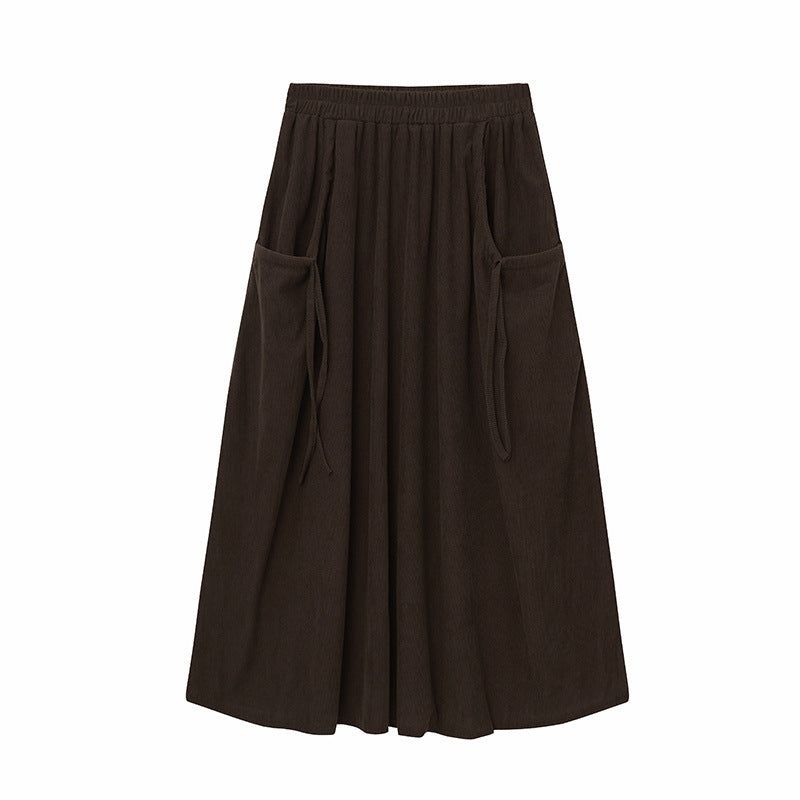 Kerry Corduroy Long Skirt