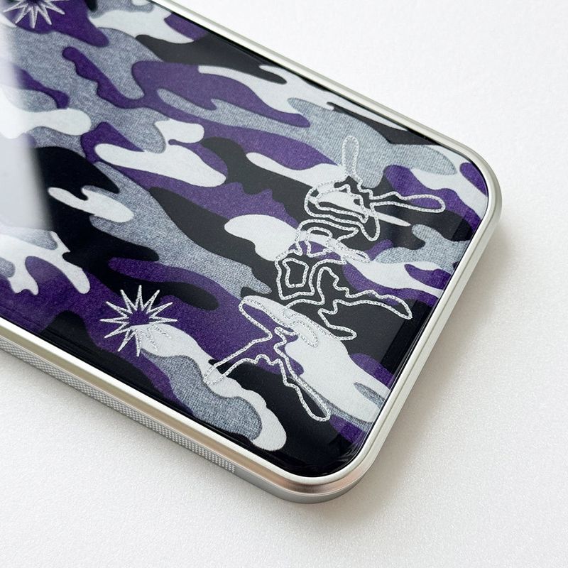 Sharpburst Camouflage Phone Case (SV_Purple)