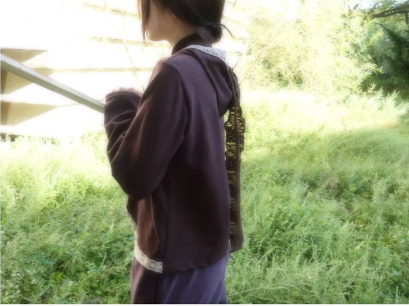 inner layer hood zip-up