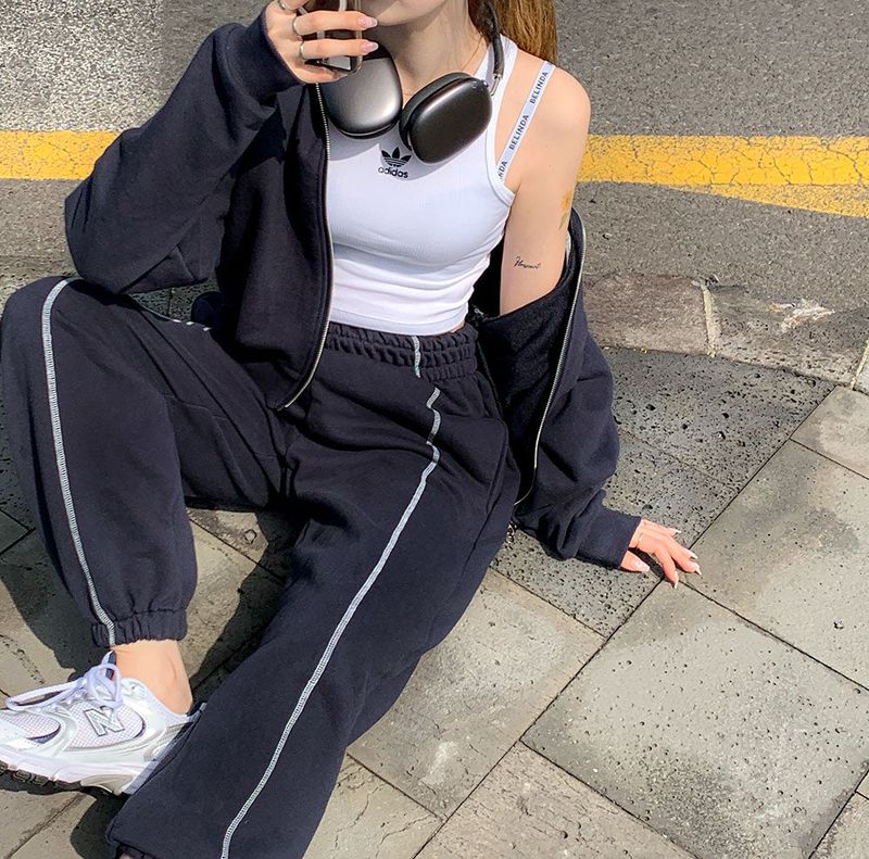 [Bellide made] Road Stitch Jogger Training Set