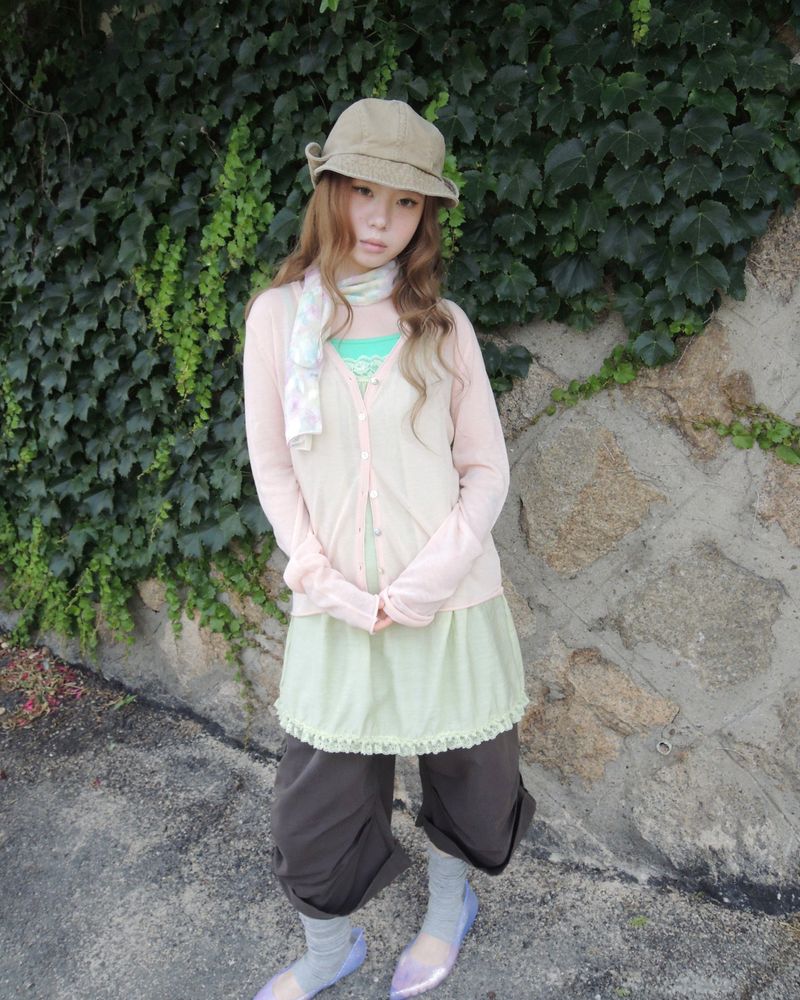 BUBBLE ROLL-UP BERMUDA PANTS