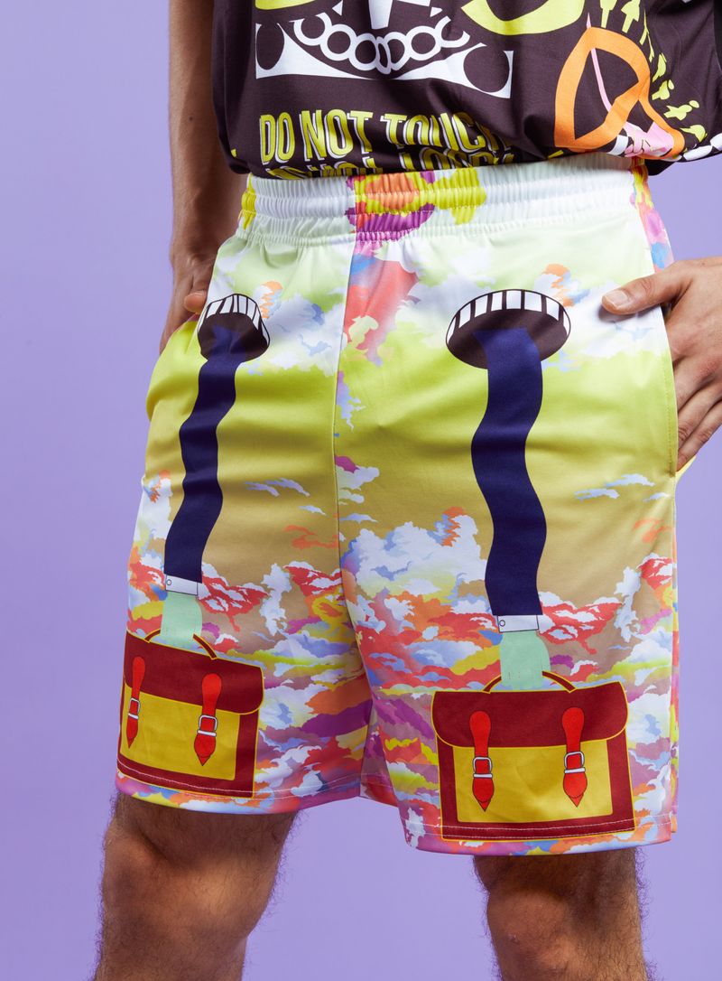 busyness print shirt