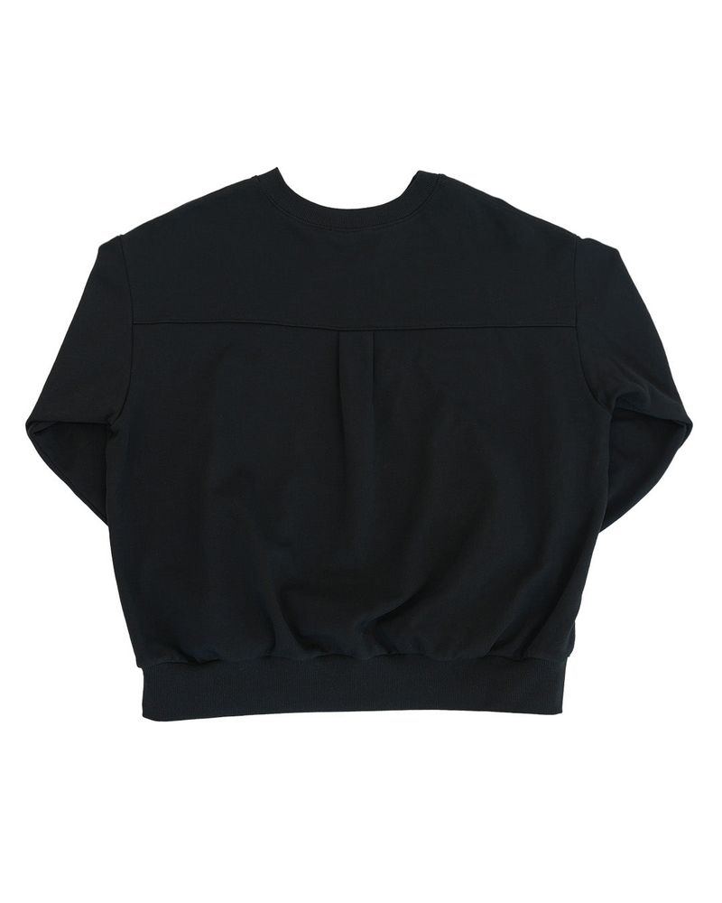 Box pleats logo mtm / black