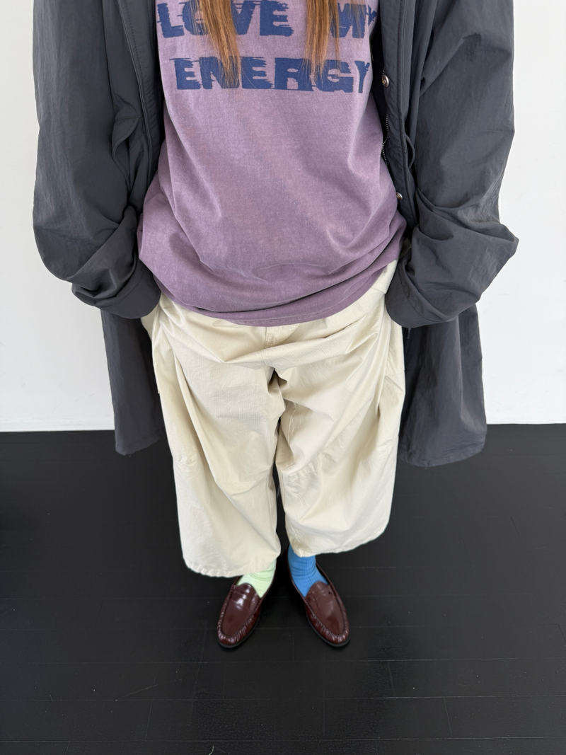 shirring loafer