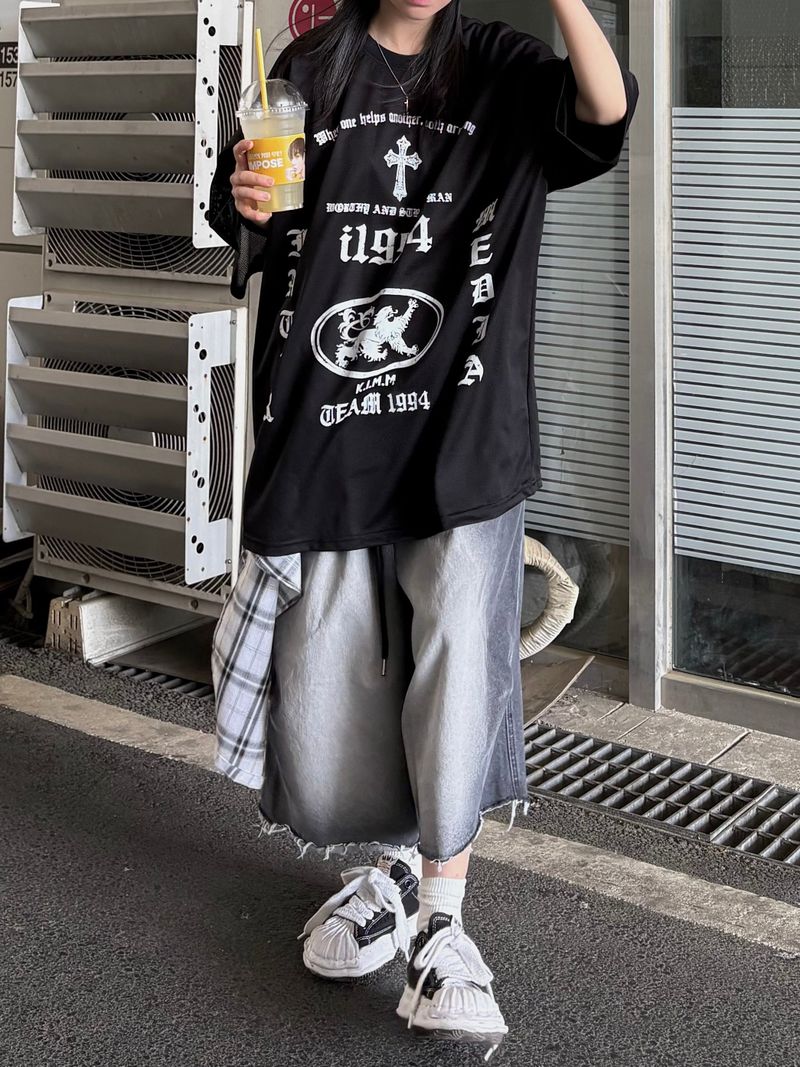 cross 94 mesh t-shirt