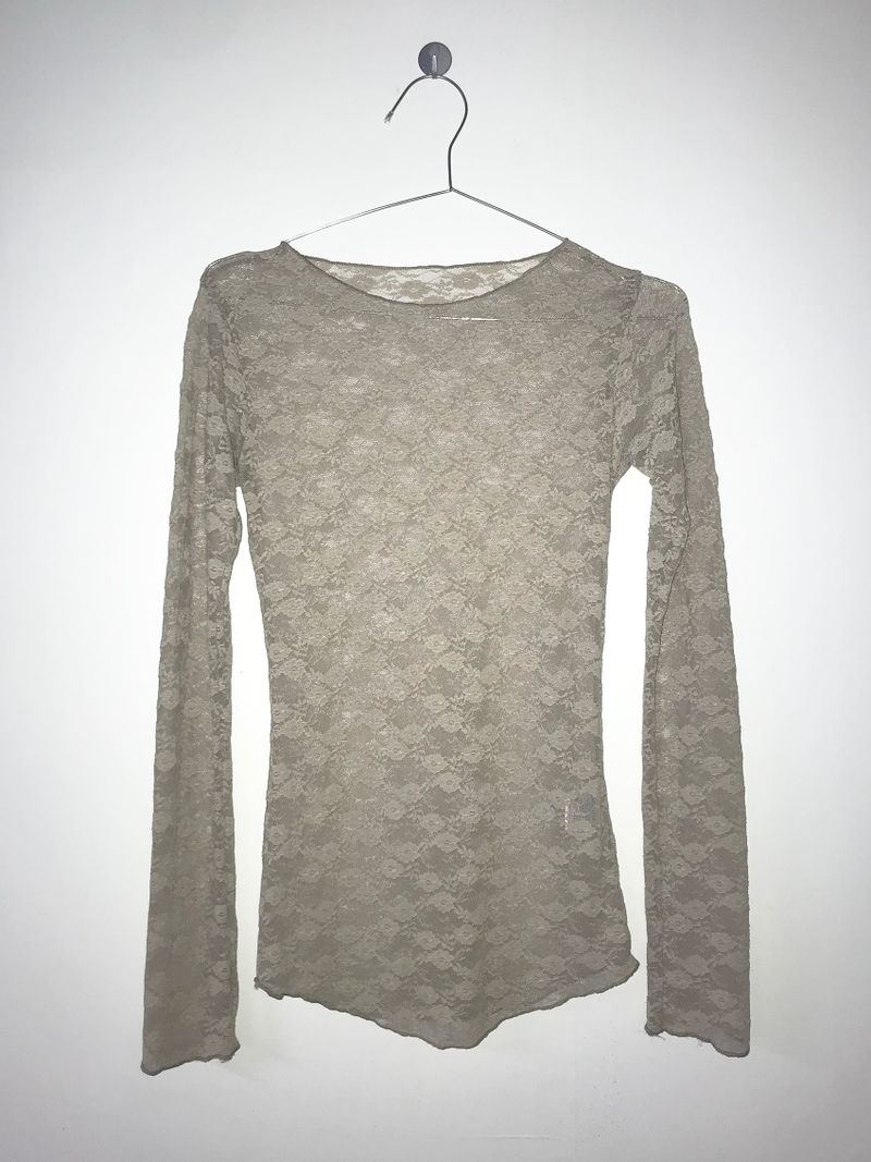 ditto lace long t-shirts(3 color)