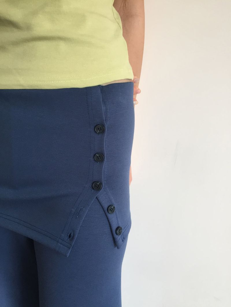 As-side button pants (2color)