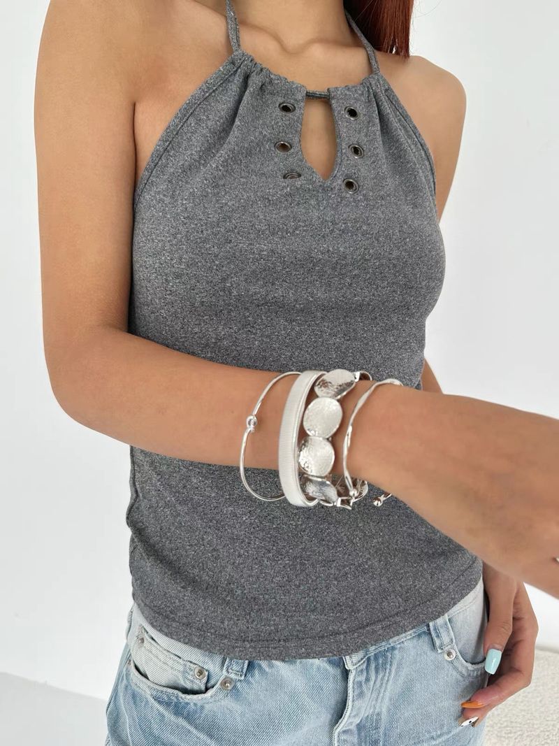 4type mixed silver bangle SET