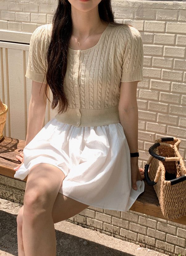 ML Summer Flare Mini Skirt Pants (2color)