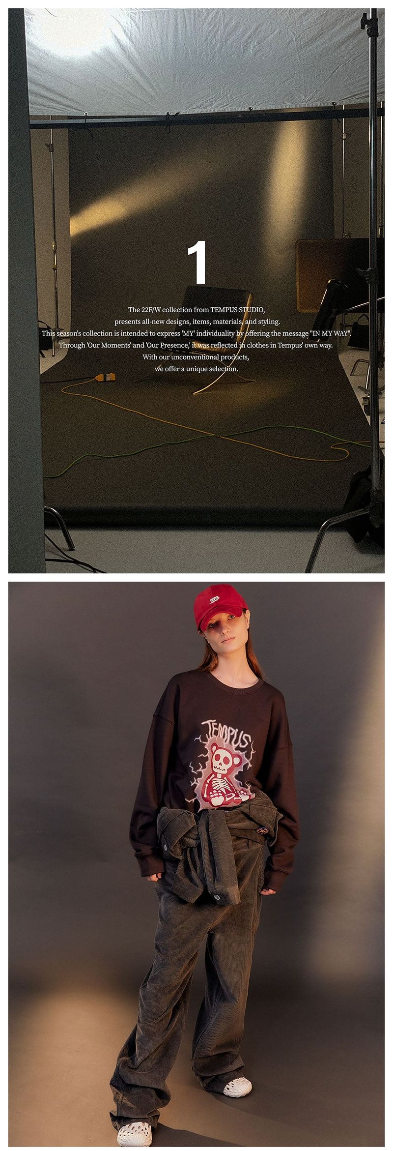 THUNDERBOLT SWEATSHIRTS [CHARCOAL]