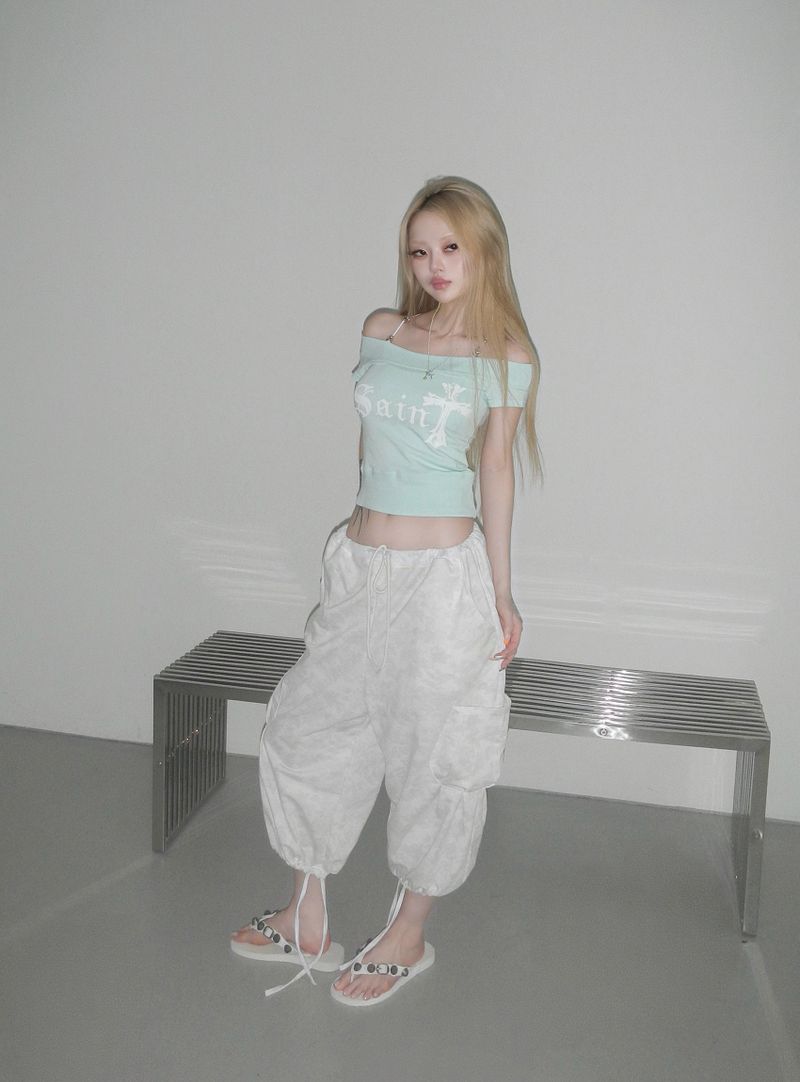 saint scoop neck top (5 color)