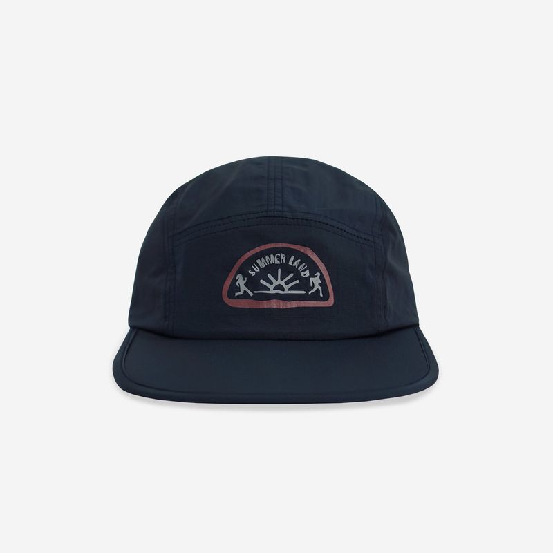 Q's（キューズ）の「ライトウェイトサマーキャンプキャップ（Navy）（帽子）」