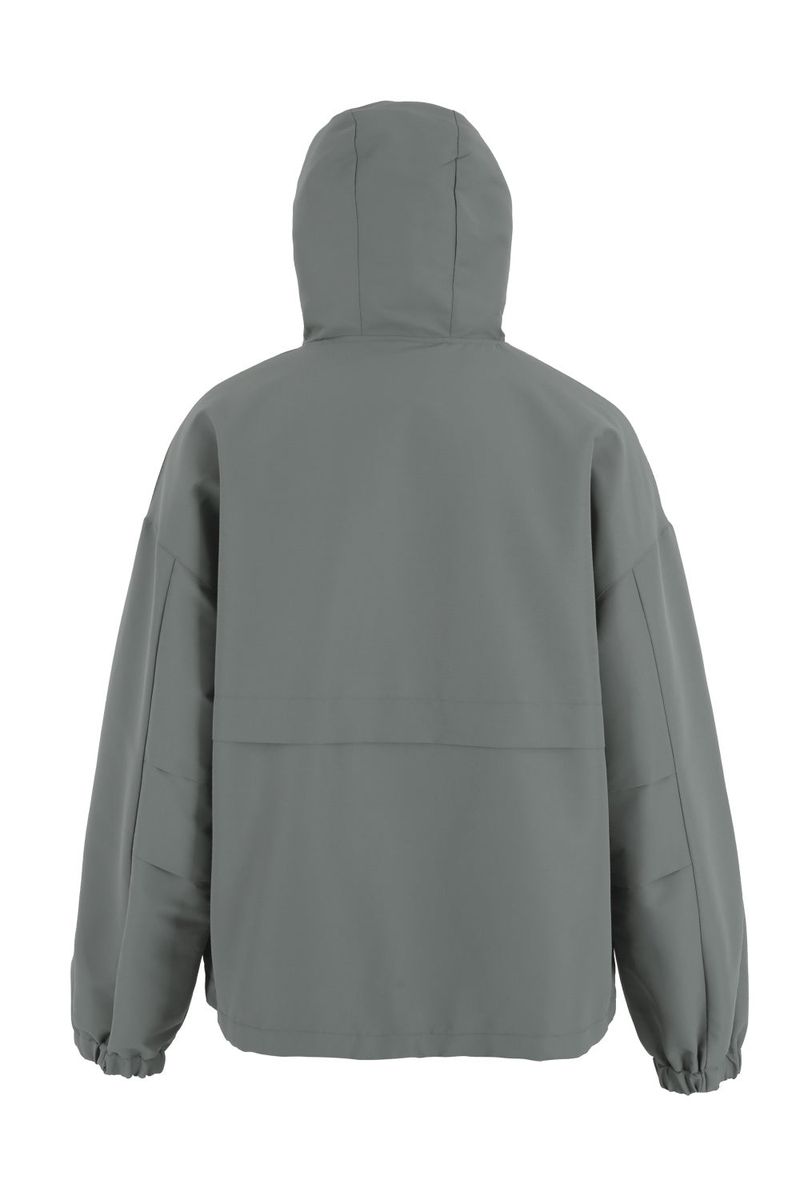 HOOD ZIP UP JACKET (grey)
