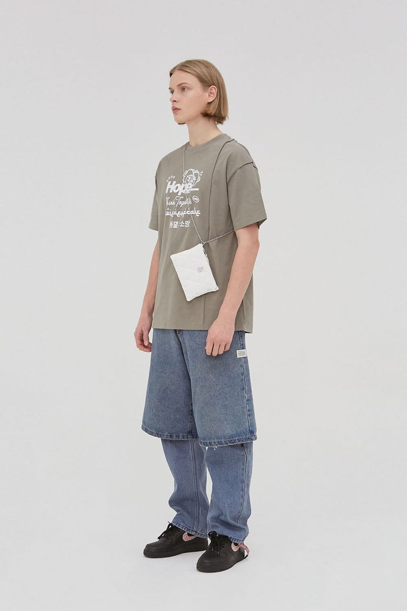 Hope Language Tee_Wood Grey