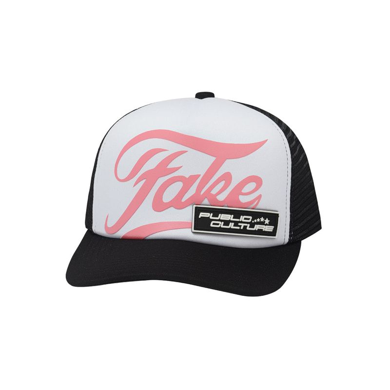 Public Culture（パブリックカルチャー）の「Fake Trucker Cap - Black（Hats）」