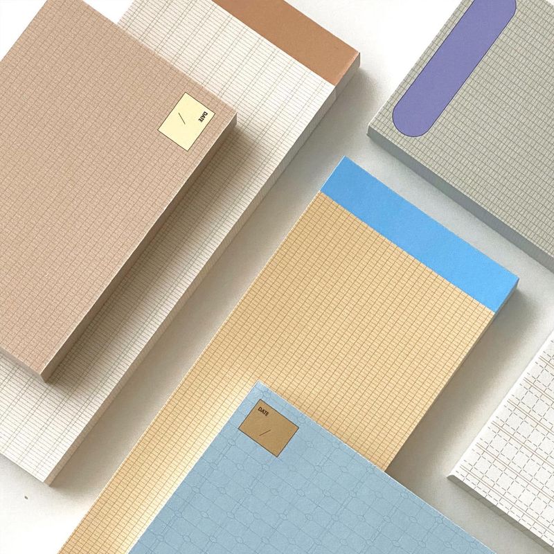 oab long memo / 4 pieces