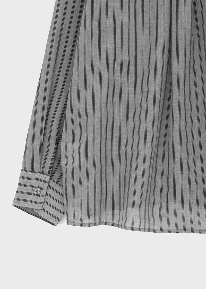 [MADE] Sinila Loose-Fit Stripe Shirt