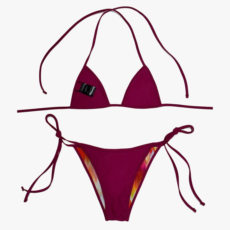 Zoe triangle bikini - bohemian wave [micro]