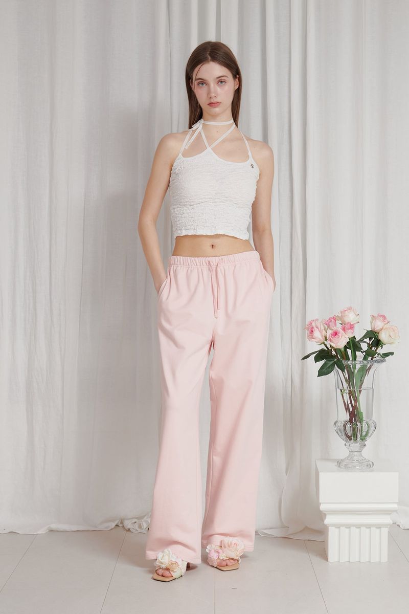 PAIN OR PLEASURE（ペインオアプレジャー）の「ROSE SWEATPANTS pink（Pants）」