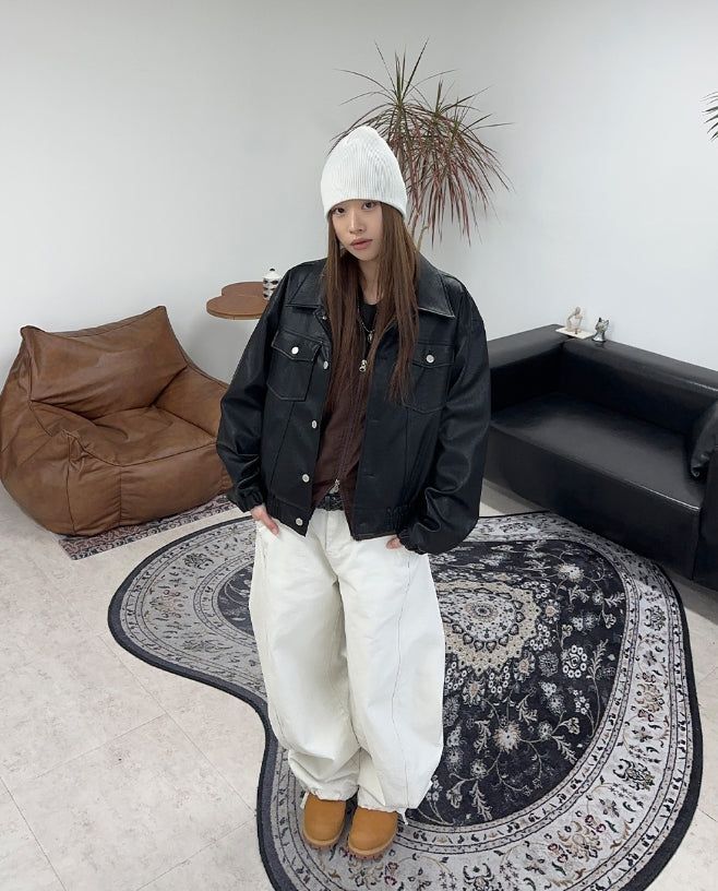 Esther Leather Blouson