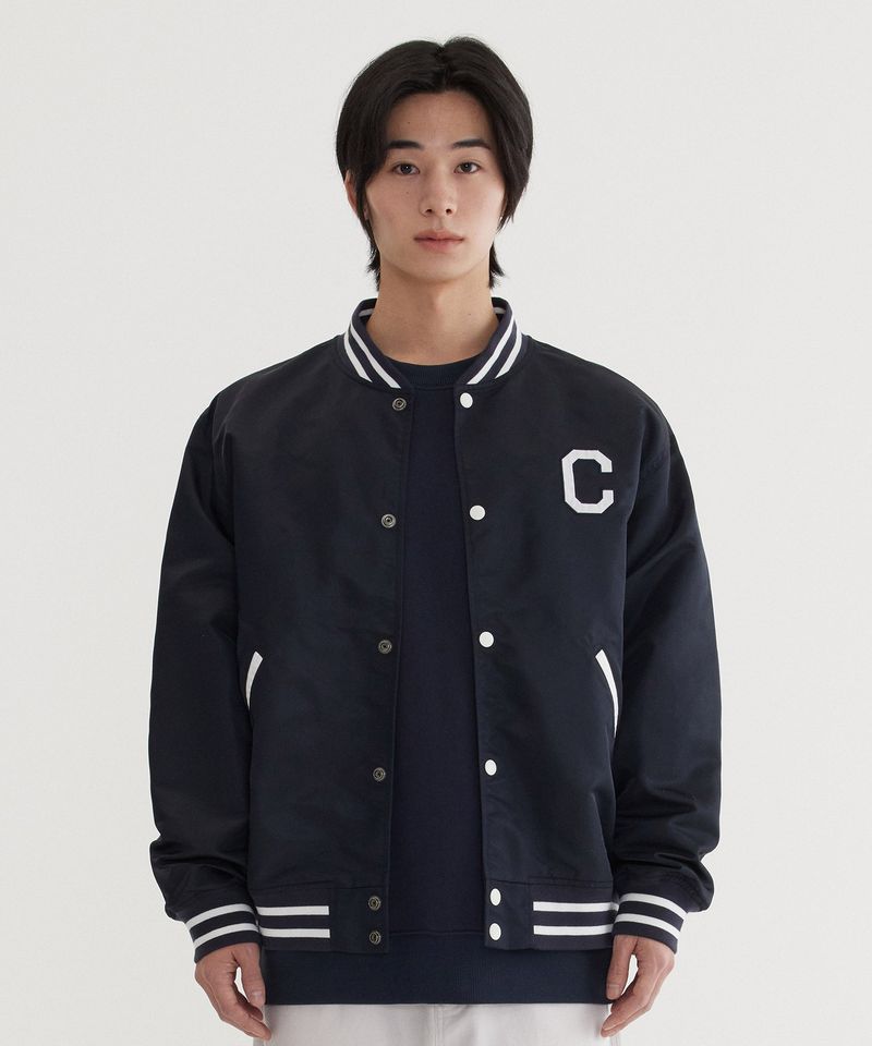 Covernat（カバーナット）の「C Logo Varsity Dark Navy（Jackets/Outerwear）」