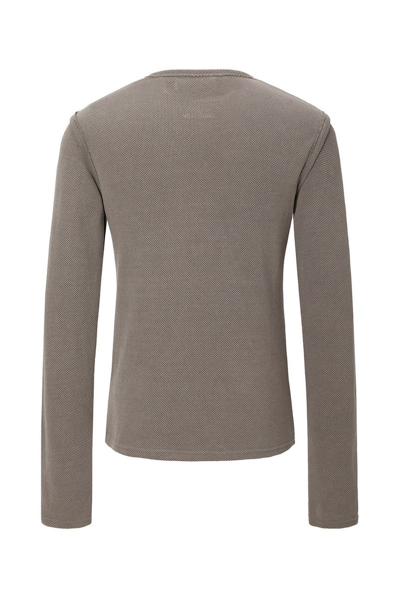 Waffle slim tee
