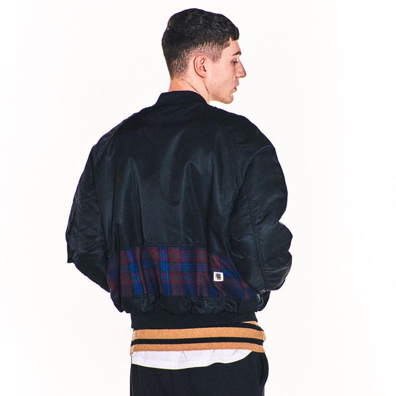 MAGE MA-1 BOMBER JACKET (BLACK)