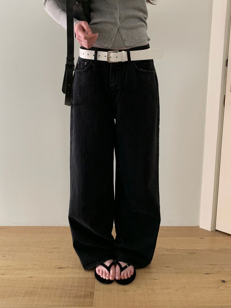 [ORIGINAL] Vine Straight Wide Denim Pants