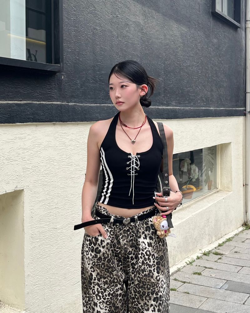 brown necklace