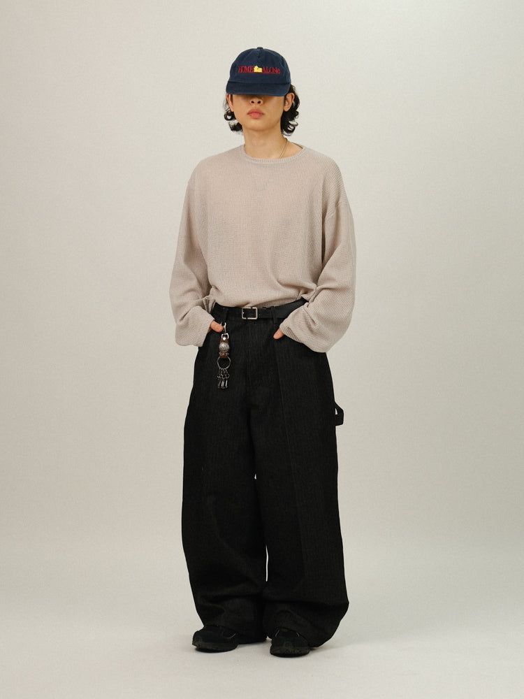 ON Non-fade Herringbone Patch Denim Pants