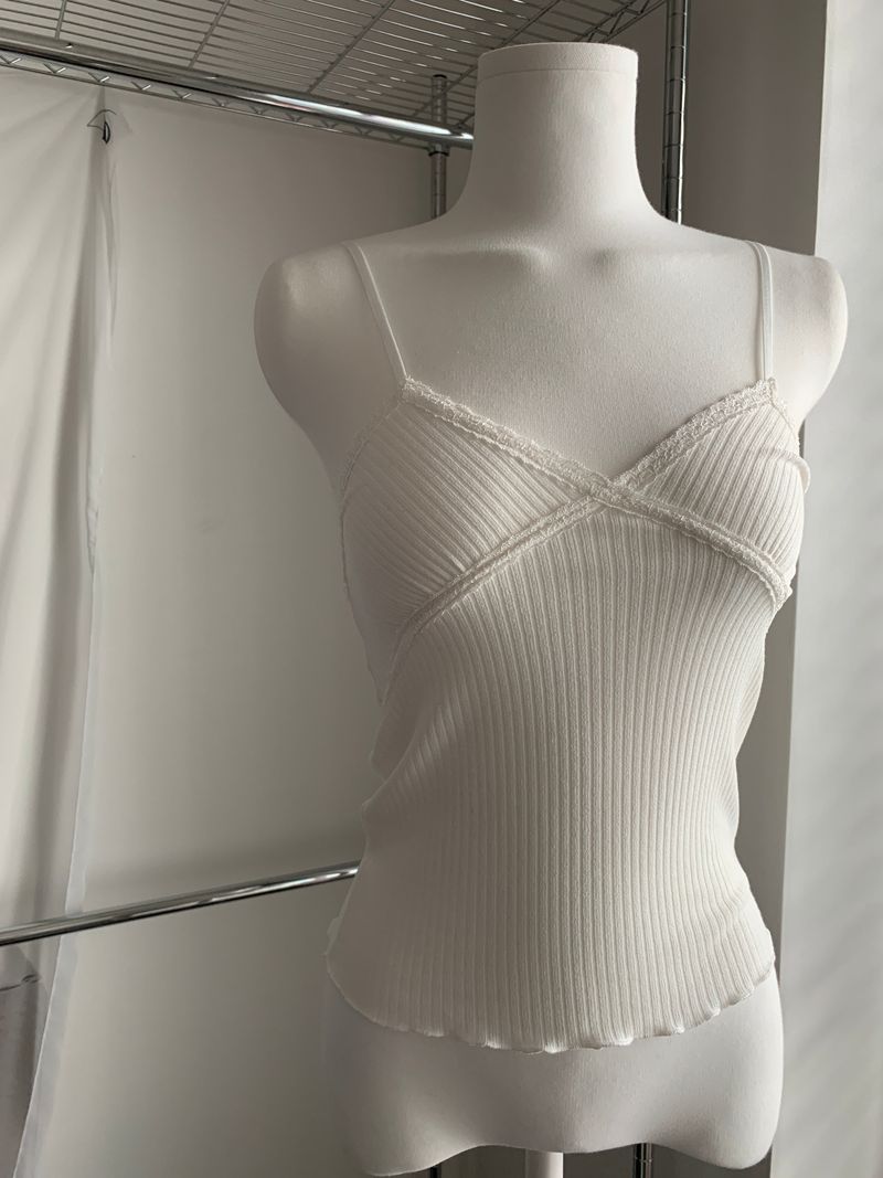 More lace sleeveless (5 colors)