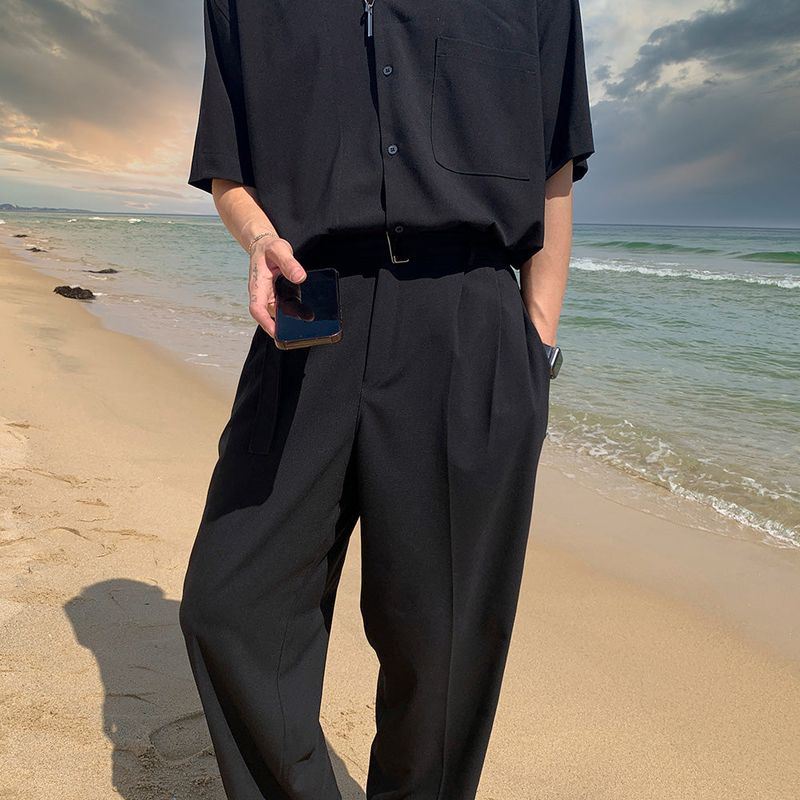 ASCLO Roe ベルトスラックス (2color)