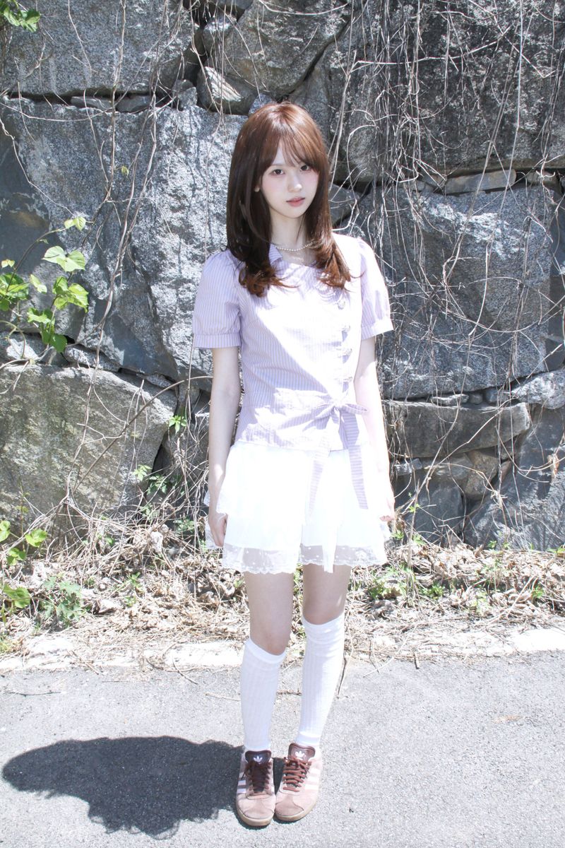 DOT FRILL CANG CANG MINI SKIRT (2COLOR)