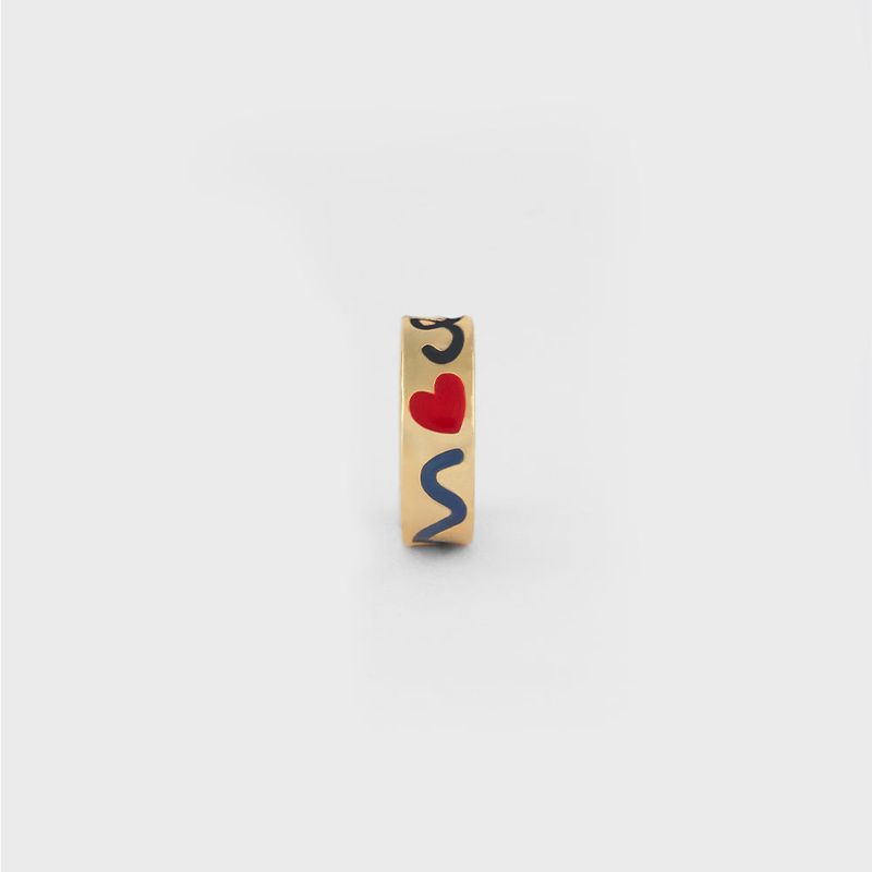 DOODLE EARCUFF(3mm) SILVER925(18K GOLD PLATED)